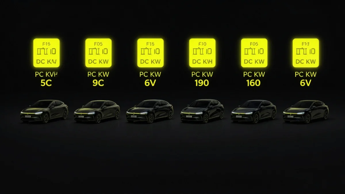 Charging Specs for Every Popular EV: Battery, Onboard Charger & DC Power Compared
